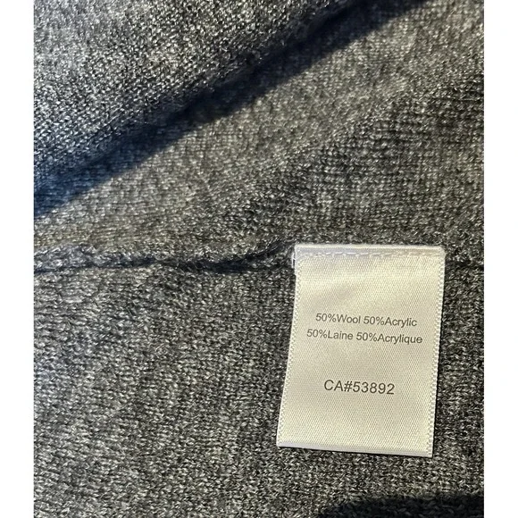 Icelandic Design Wool Blend Cardigan Open Front‎ Sz Small - Picture 4 of 6